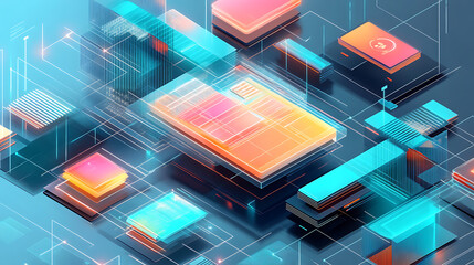 Realistic Commercial Infographics with Minimalist Design.