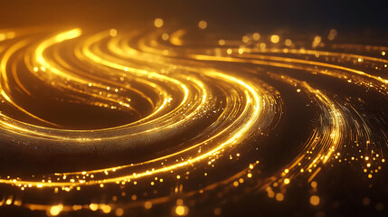 Ultra-realistic golden finance background with stock market graphs, money, gold bars, candlestick charts, luxury infographic design.