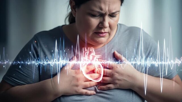 Cardiovascular disease concern: fat accumulation, body heaviness, poor diet, arterial dysfunction, atrial disorder, myocardial collapse, pressure hazard, heart weakness, vascular ailment, chronic