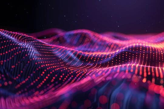 abstract purple background loop