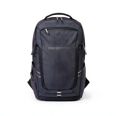 Naklejka premium Black Travel Backpack Minimal Design