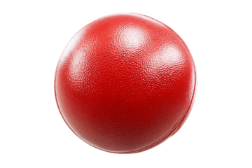Sports dodgeball for training and recreational play isolated on transparent background