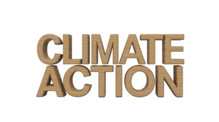 Climate Action 3D Render