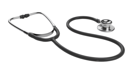 Stethoscope on Transparent Background