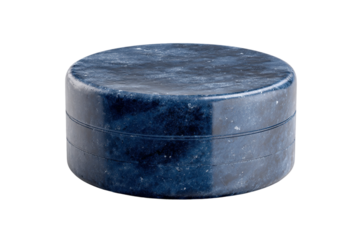 Competition ice hockey puck isolated on transparent background