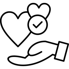 Respect Icon Vector Element