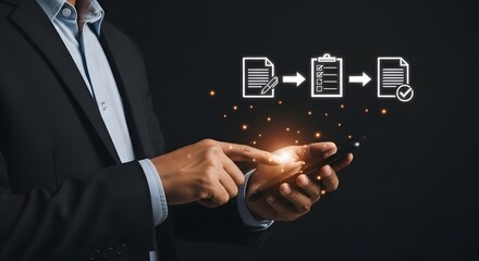 Document workflow automation digital process management business process automation online approval system