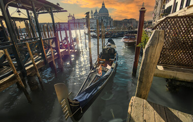 the beautiful enchanted landscapes of the wonderful and ancient Venice