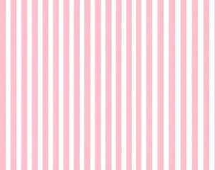 Vertical striped background, alternating pastel pink and bright white lines