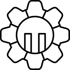 Streamlining Icon Vector Element