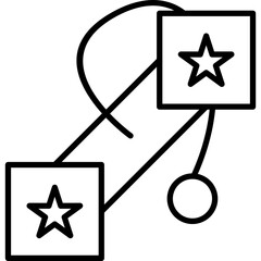 Scaling Icon Vector Element