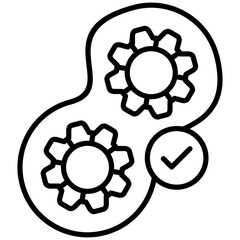 Synchronization Icon Vector Element