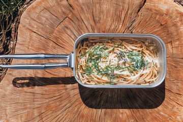 イタリアンパスタ　Typical Italian dish pasta (spaghetti)