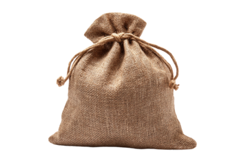 Event sack race bag isolated on transparent background