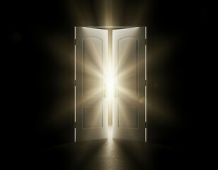 Door Opening to Bright Light Generative AI

