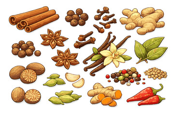 Assortment of Spices and Herbs