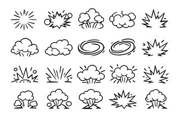 Cartoon Explosion Effects Set © Mark