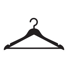 Hanger icon on white background