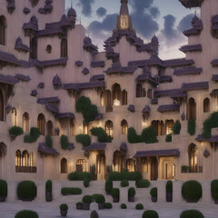 Tranquil Courtyard / Mystical Garden