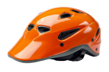 Whitewater kayak for training and outdoor water sports isolated on transparent background