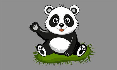Panda cartoon