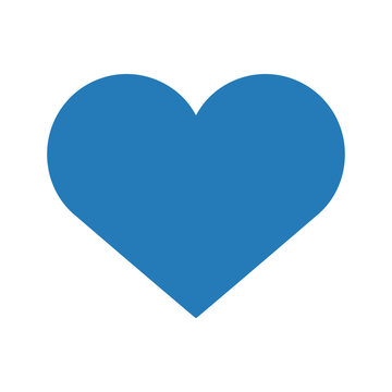 Blue Heart Illustration