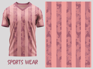 T-shirt V-neck  Short sleeve. With knit jersey fabric and rib neck texture ( 3d rendered )jersey design, jersey texture, sports wear, jersey design for Sublimation print, Background for sports jersey,