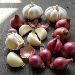 garlic and onion