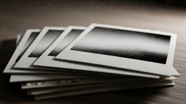 Stack of Blank Photo Slides Blank Photos Film Photography Vintage. Concept featuring photo slides, blank photos, film photography, vintage, memories.