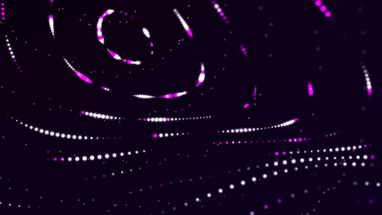 Digital technology background. Big data visualization. Technology and science. 3d rendering.