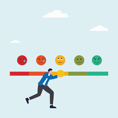 Mood indicator, Emotion Scale illustration