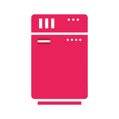 Fridge Icon Vector Illustration