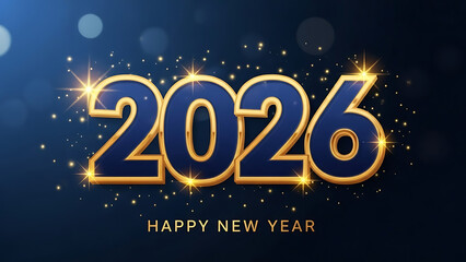 Happy new year 2026 celebration