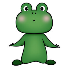 Frog cartoon