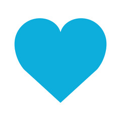 Blue Heart Illustration