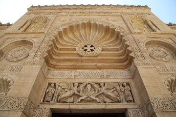 Details from the entrance of the Coptic Museum in Cairo