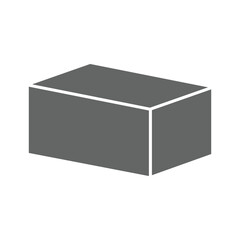 Naklejka premium Grey Box Vector Illustration