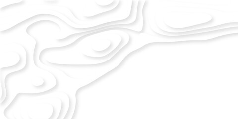 Abstract white papercut luxury diamond creative technology background. vector natural shadow papercut web topography map spiral line origami wave business texture.