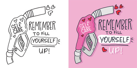 Fototapeta premium Cute hand drawn doodle lettering quote. Lettering for t-shirt design, mug print, bag print, clothes fashion. 100% hand drawn vector image. 