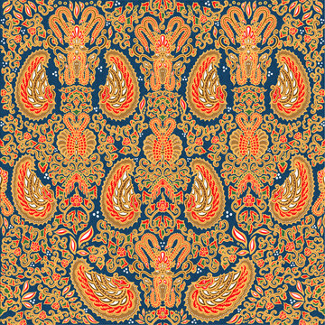 batik pattern vector design from Indonesia