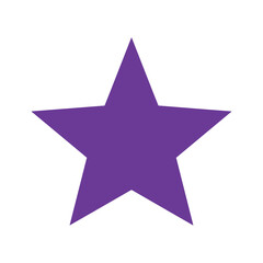Fototapeta premium Purple Star Icon