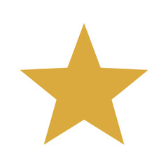Obraz premium Gold Star Icon