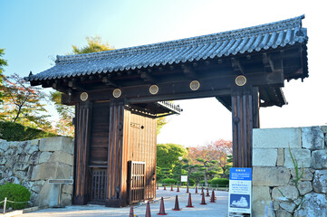 Himeji castle Otemon gate, Himeji city, Hyogo prefecture, Japan