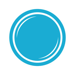 Blue Circle Icon