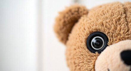 ストーカー・ファントラブルのメタファーとコピースペース（アイドルの贈り物に仕込まれた監視カメラのレンズ）