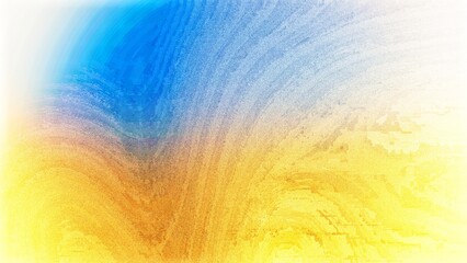 Colorful grainy abstract background blending blue and yellow tones for modern creative projects.