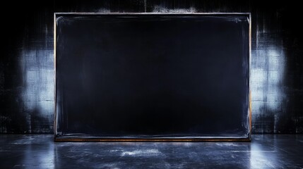 Elegant black square frame design for modern decor photo display and artistic presentation.