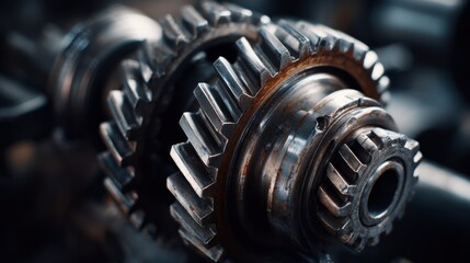 Closeup of routine die inspection focusing on wear and tear signs highlighting preventative maintenance practices in a factory workspace.