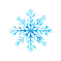 Simple snowflake icon set for Christmas and Happy New Year decor, winter holiday decoration.