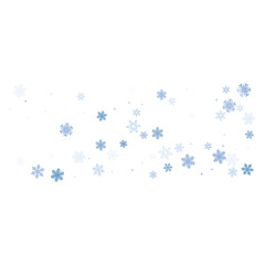 Simple snowflake icon set for Christmas and Happy New Year decor, winter holiday decoration.
